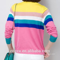 Roupa de bambu colorida do cardigan 15STC6707